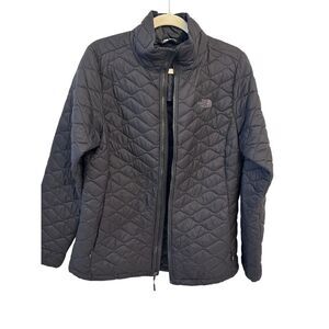 The North Face ThermoBall Insulated Black Jacket - Women's Size Large